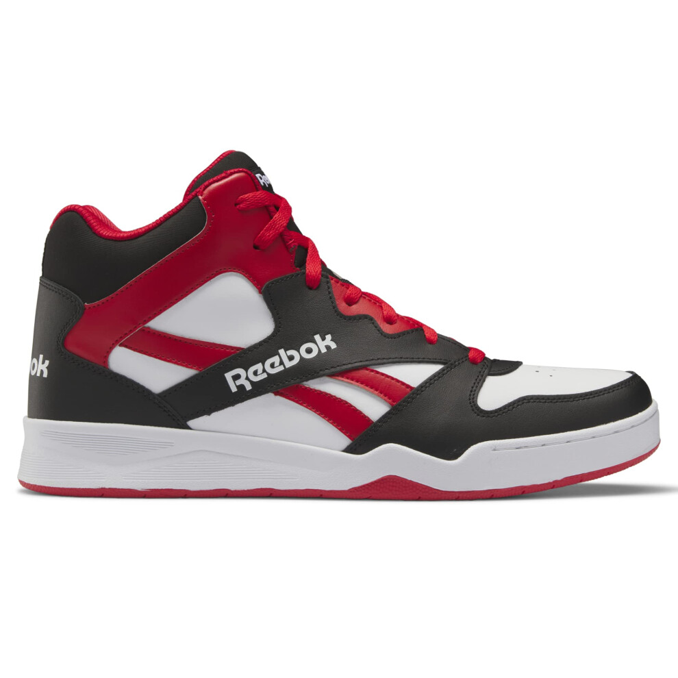 Reebok Mens Royal Bb4500 Hi2 Sneaker  White/Vector Red/Black  10 US