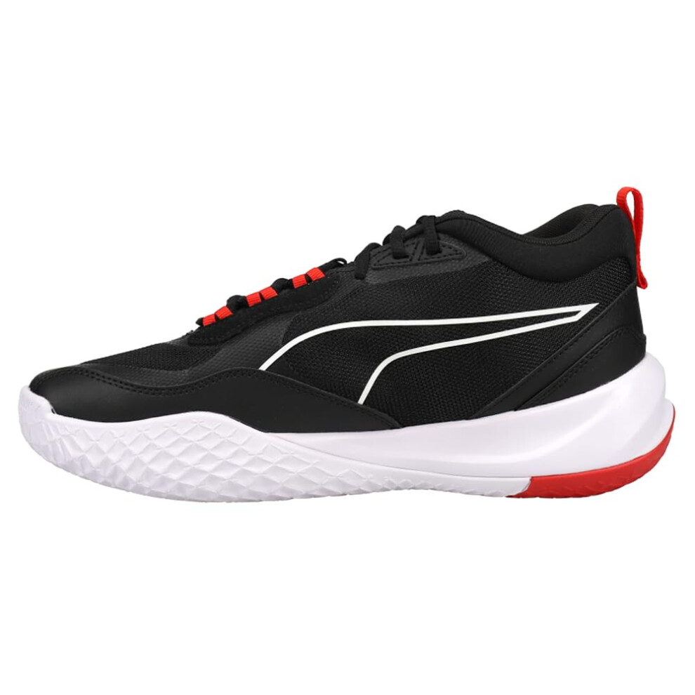 PUMA Men's Playmaker Pro Lace Up Sneaker Black 9.5 Medium US