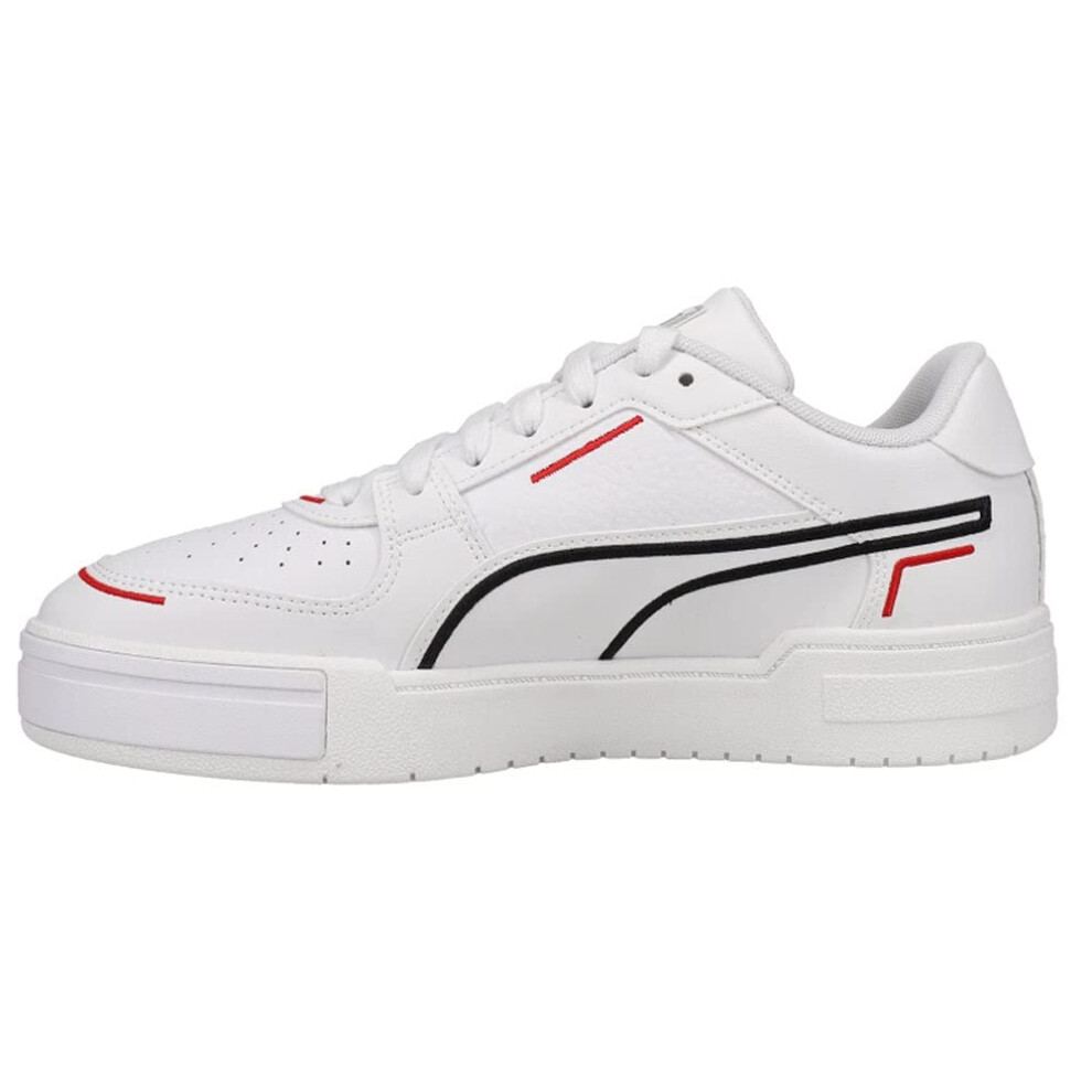 Puma Mens Ca Pro Embroidered Lace Up Sneakers Shoes Casual - White - S