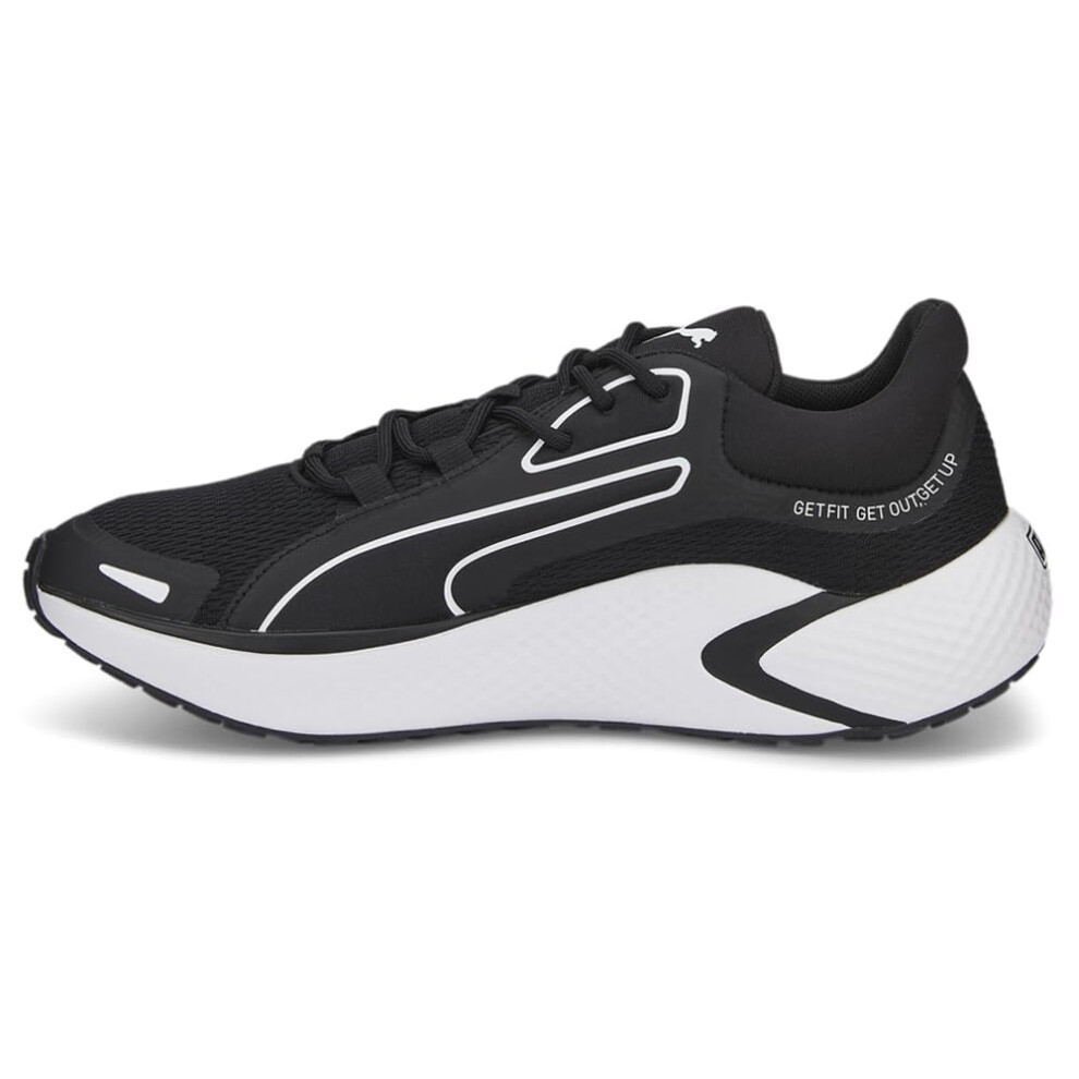 PUMA - Mens Softride Pro Coast Shoes  Size: 5.5 M US  Color Black Whit