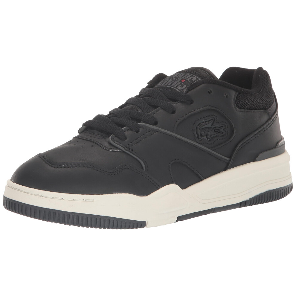 Lacoste Men's LINESHOT 223 1 SMA Sneaker  Blk/Dk Gry  8.5