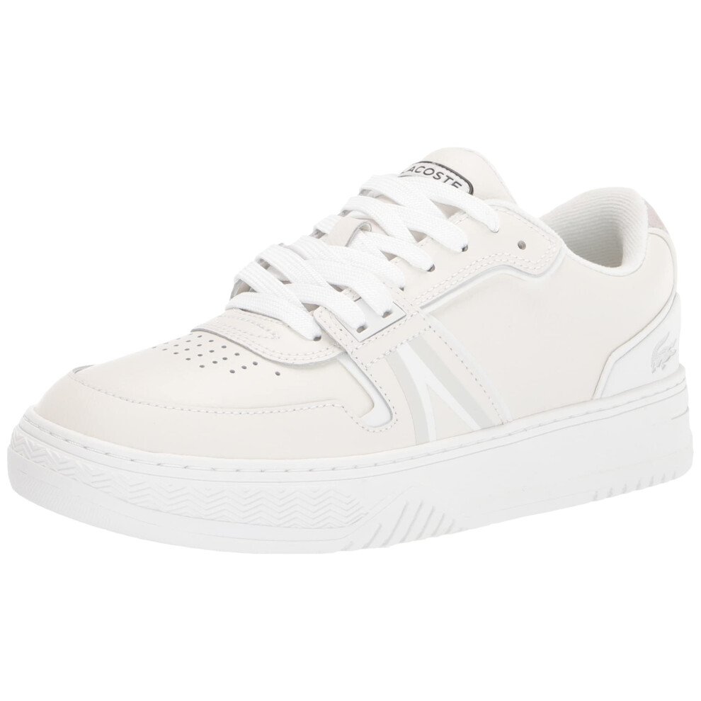 Lacoste Men's L001 Sneaker  White/Off White  9