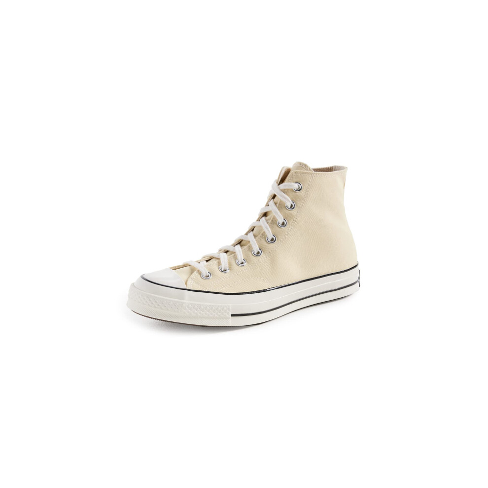 Converse Men's Chuck 70 Hi No Waste Canvas Sneakers  Lemon Drop/Egret/