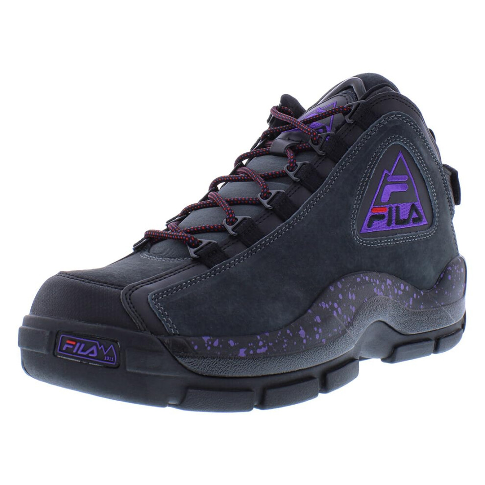 Fila Men's Grant Hill Outdoor Sneaker  Black/Purple  8.5