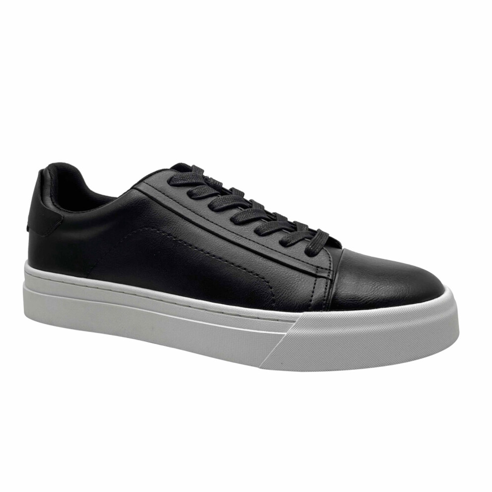 Calvin Klein Men's Salem Sneaker  Black 001  9.5