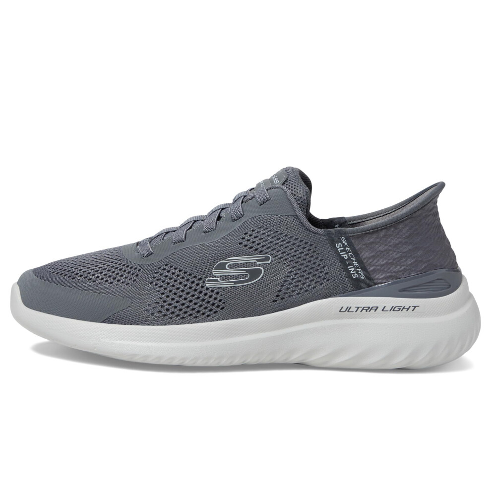 Skechers Men's Bounder 2.0 Emerged Slip-in Sneaker  Charcoal  9.5