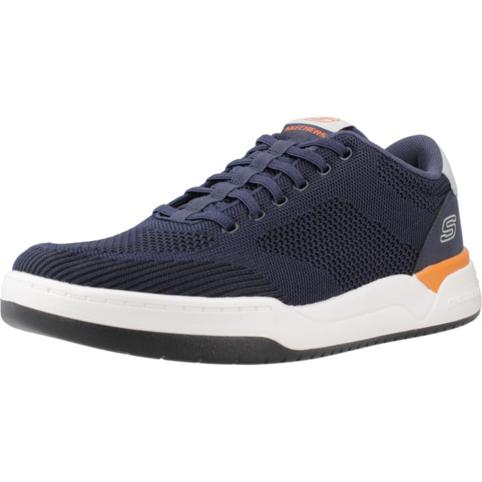 Skechers USA Men's Men's Corliss-Dorset Sneaker  Navy  9