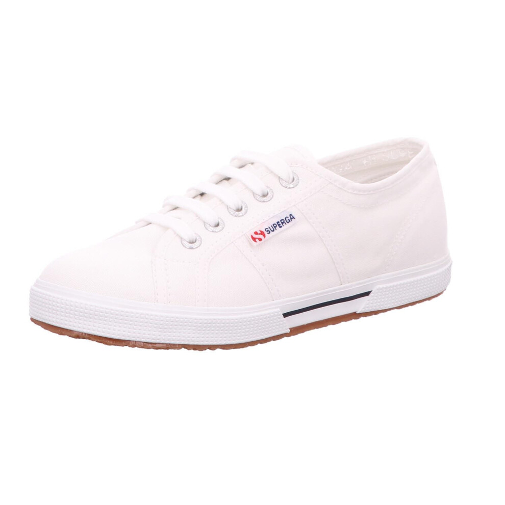 Superga Unisex Ankle Sneaker  White  12 US Men