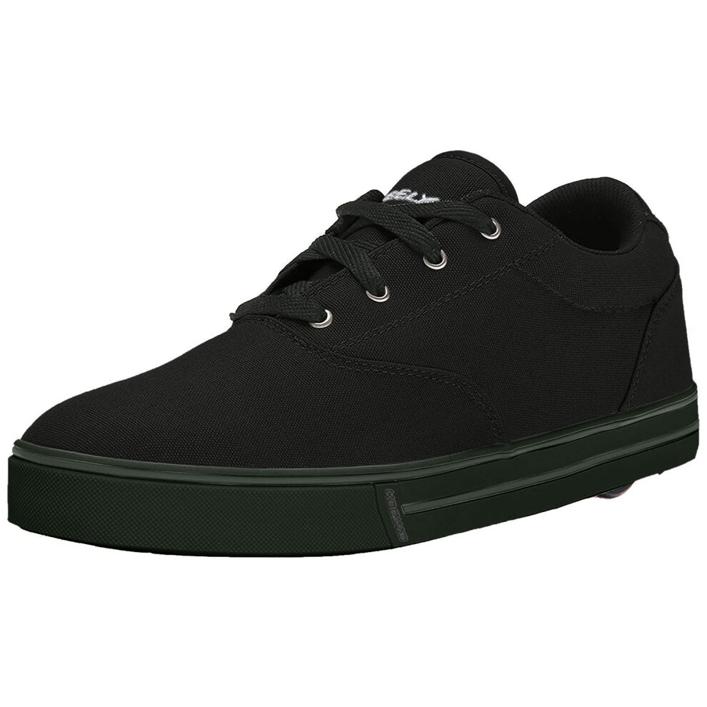 HEELYS Mens Launch Black Skate Shoes (9 D(M) US)