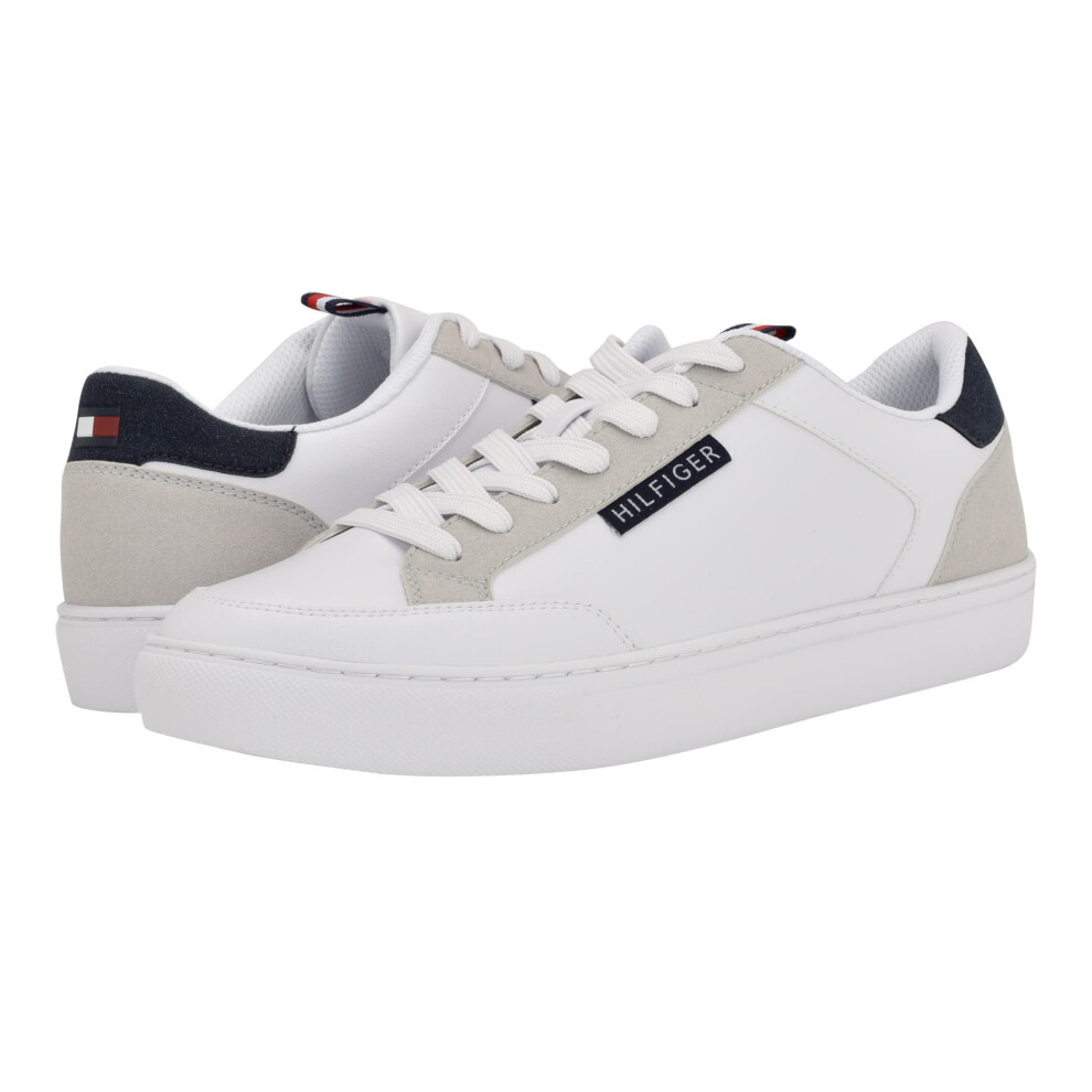 Tommy Hilfiger Men's BROHAM Sneaker  White 140  12