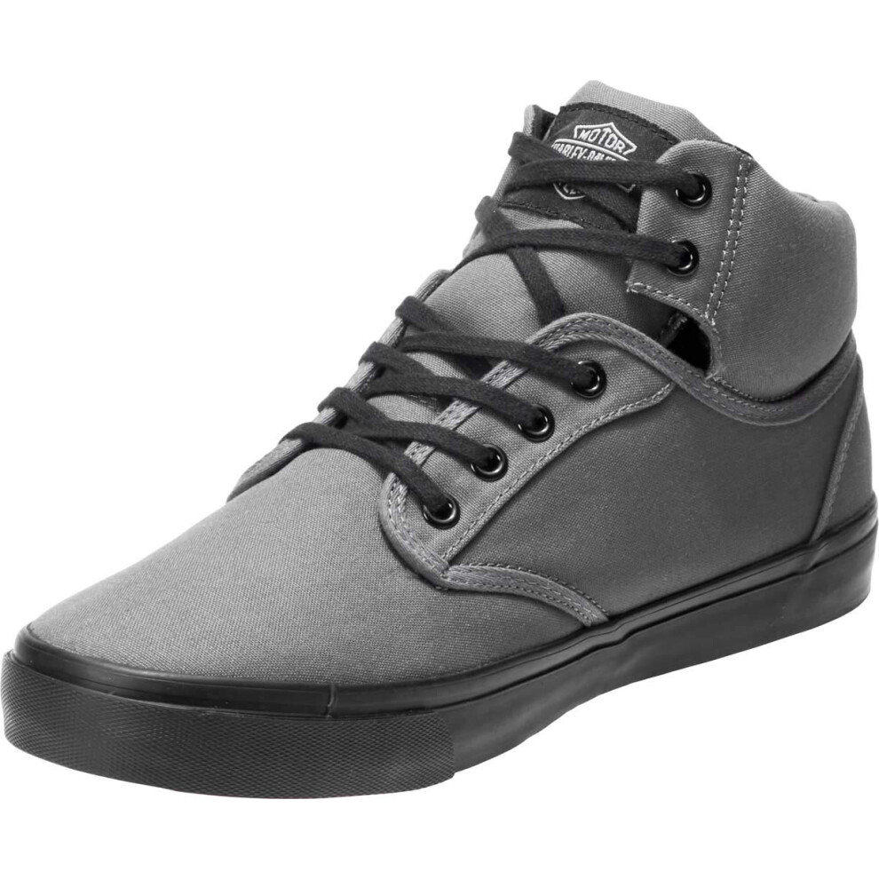 HARLEY-DAVIDSON FOOTWEAR Men's Wrenford Canvas Motorcycle Casual Sneak