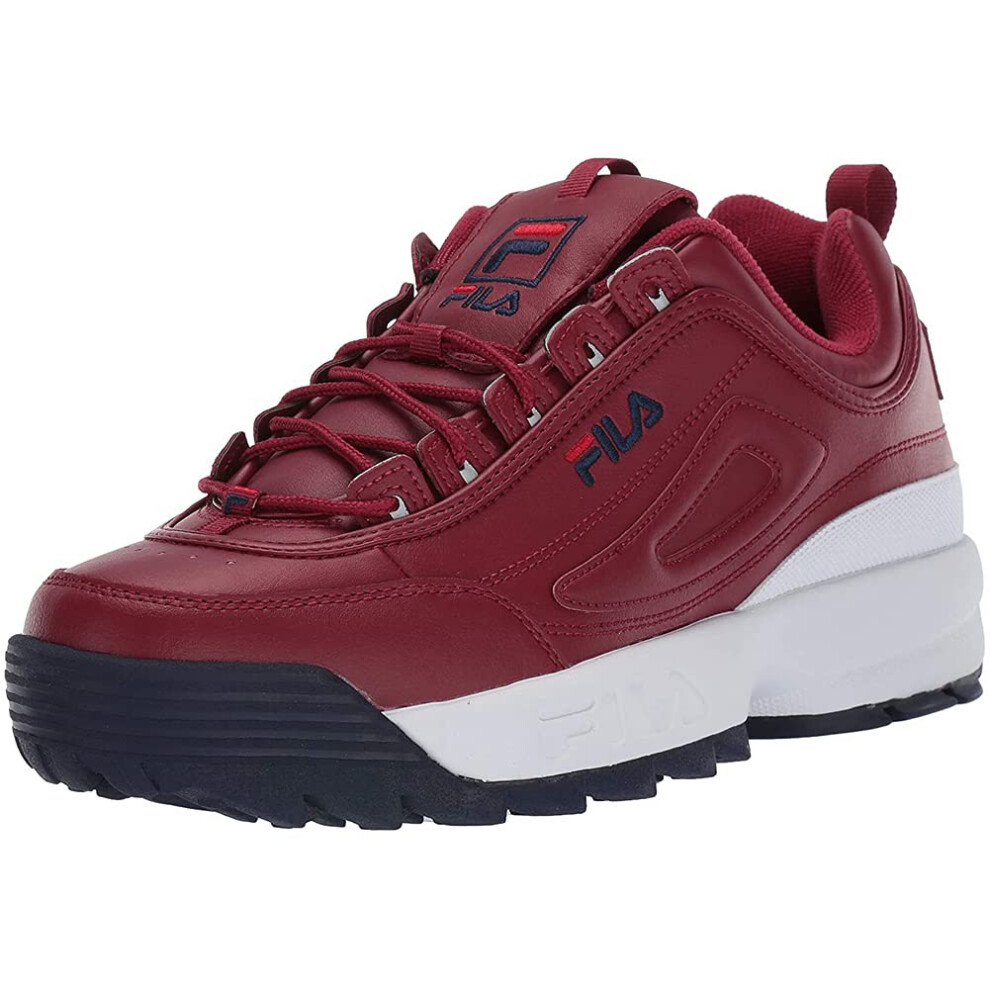 Fila Men's Lightweight Everyday Casual MB Sneaker  Red/Navy/Red  10.5