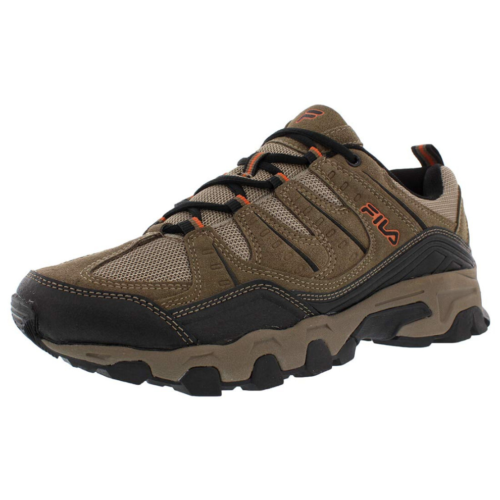 Fila Men's Outdoor Hiking Trail Running Athletic Shoes Brown/Orange (1