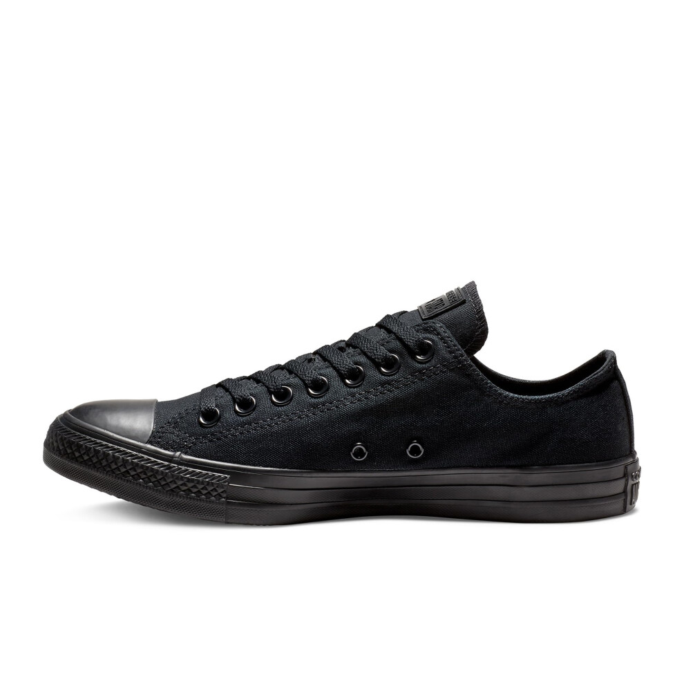 Converse Men's Chuck Taylor Sneakers  Black (White Sole)  9.5