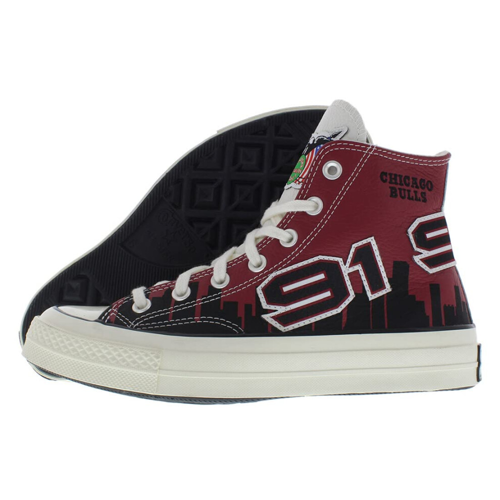 Converse Chuck 70 Hi Unisex Shoes Size 10.5  Color: Black/Red