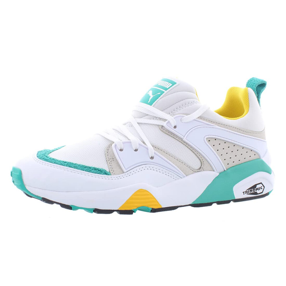 PUMA Blaze of Glory Retro Mens Shoes Size 10  Color: White/Grey/Violet