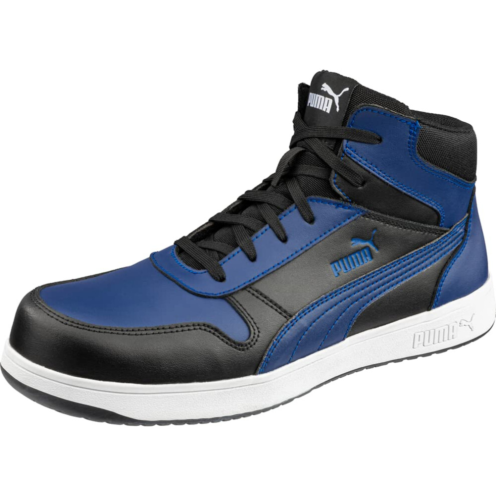 PUMA Safety Frontcourt Blue Black Mid SD Size 9