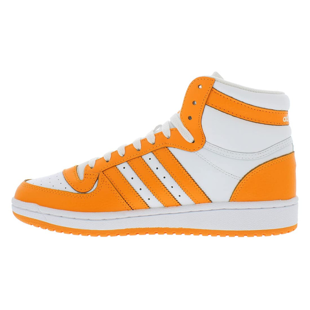 adidas Originals Men's Top Ten Rb Sneaker  White/Orange Rush  10.5