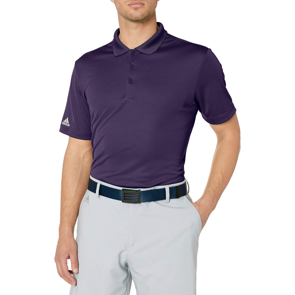 adidas Golf Performance Polo  Purple/Grey Two  X-Large