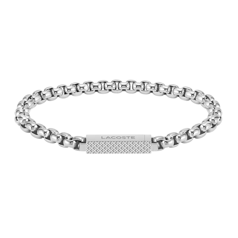 Lacoste L'Essentiel Men's Stainless Steel Chain Bracelets (Model: 2040