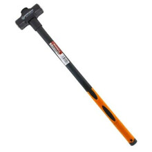 SLEDGE HAMMER 3.7KG 8lb LUMP WITH FIBREGLASS SOFT GRIP SHAFT HANDLE 53010C