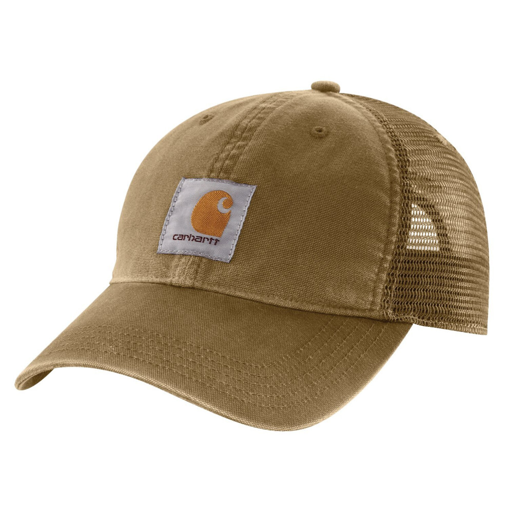 Carhartt Men's Buffalo Cap Dark Khaki OFA  One size