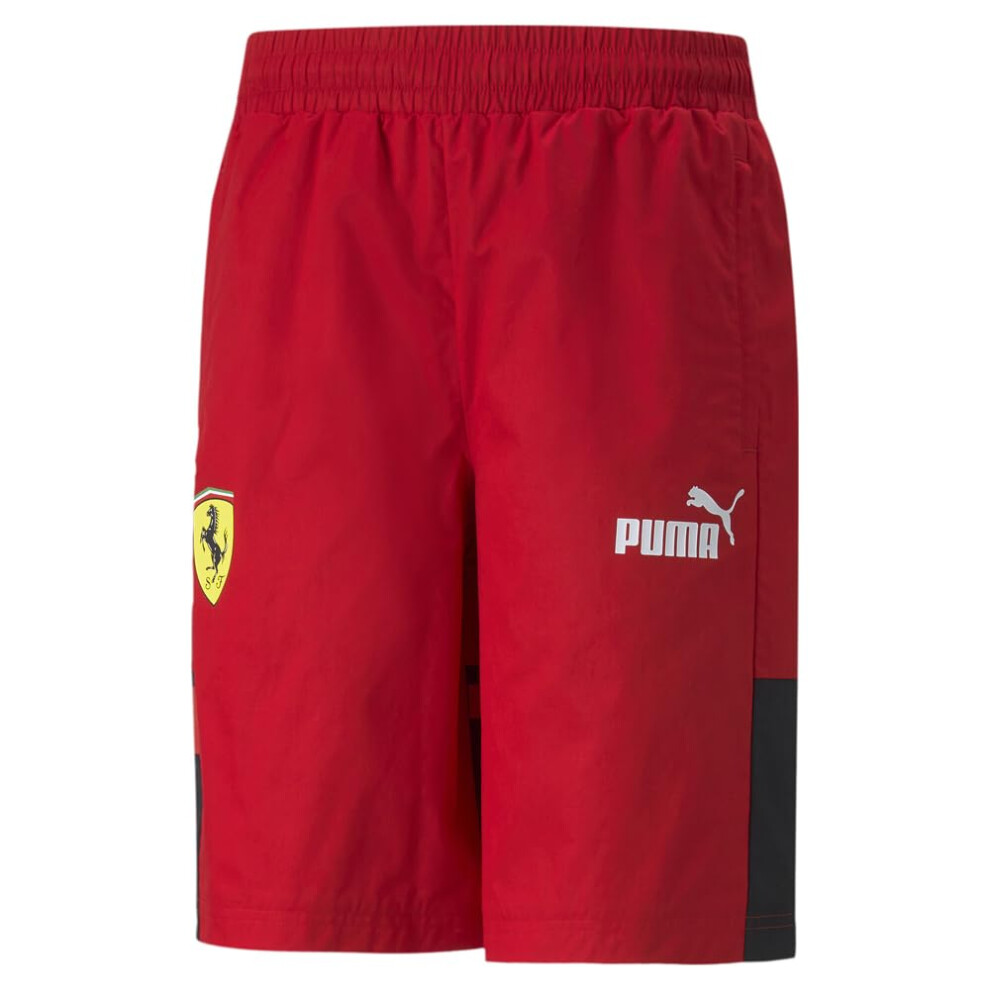 PUMA Ferrari Race SDS Woven Shorts Rosso Corsa LG