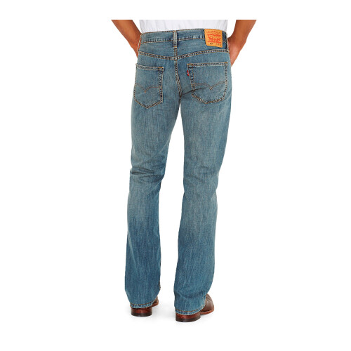 Levi's Levi's Heren 527 Slim Bootcut Fit Jeans Medium Gechipt 34B x 34L 1