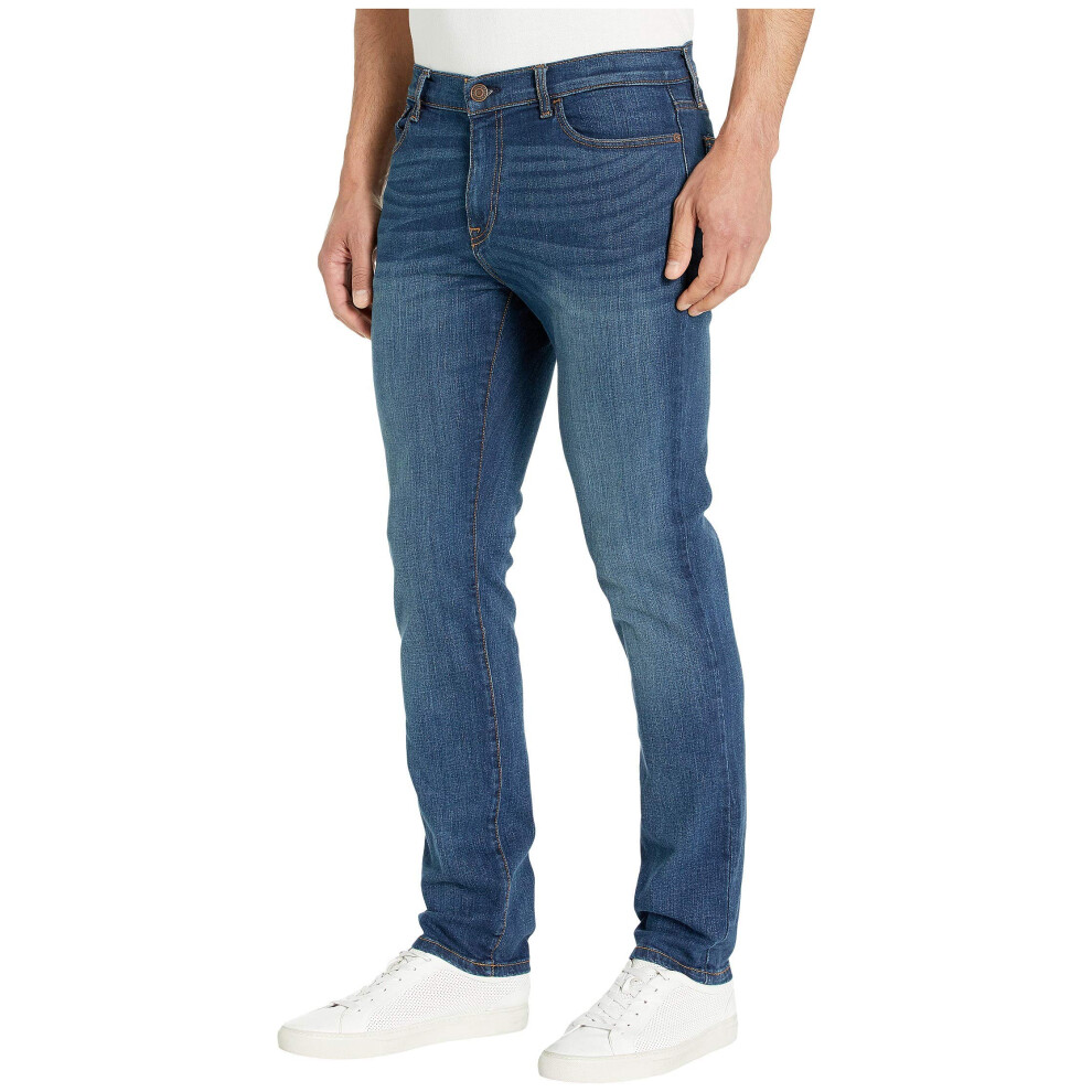 Tommy Hilfiger mens Thd Straight Fit Jeans  Dark Wash  33W x 30L US