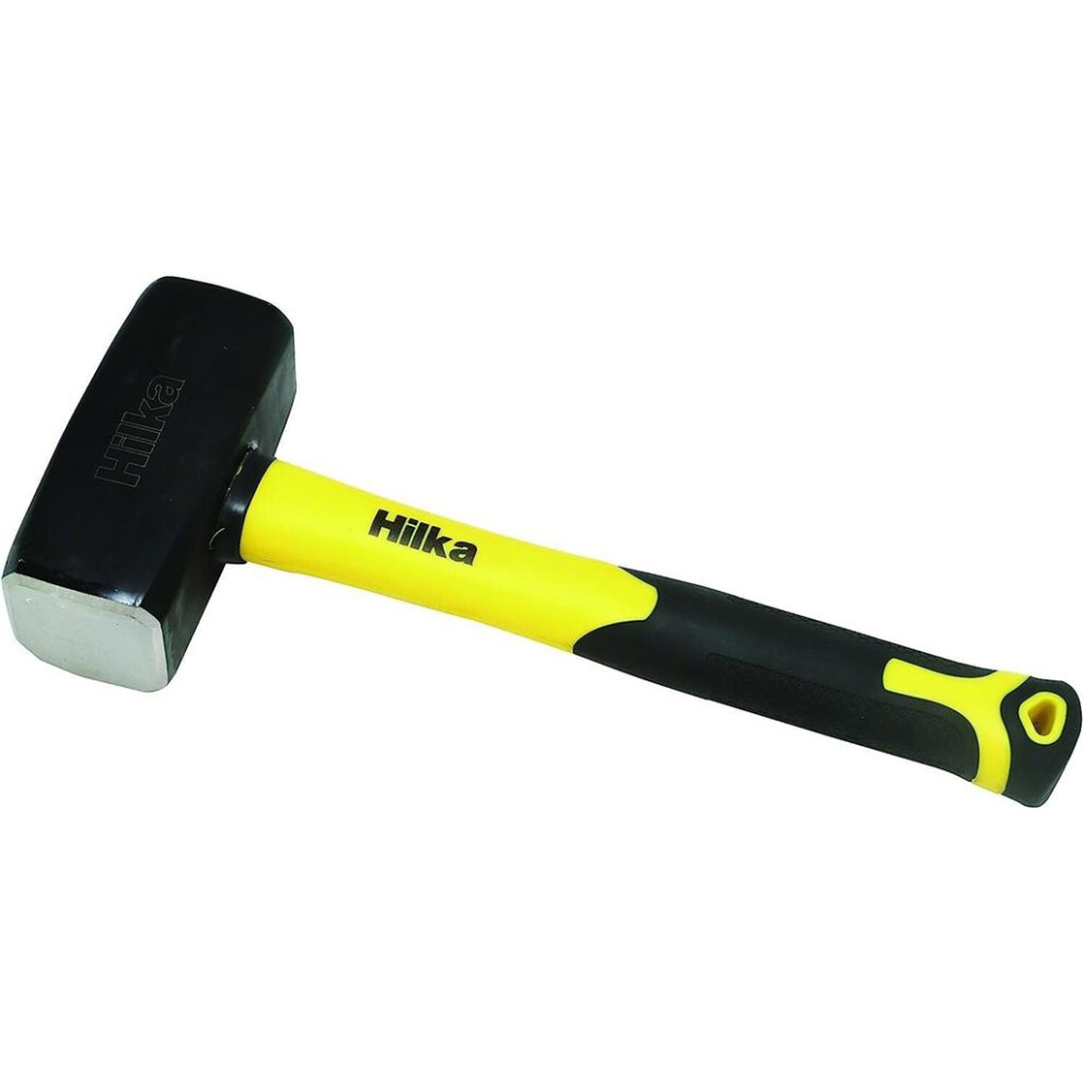 Hilka Lump Hammer 2kg 4lb Fibreglass Handle Sledge Club Lump 54500040-image-OPC-PFMNXCP-NEW