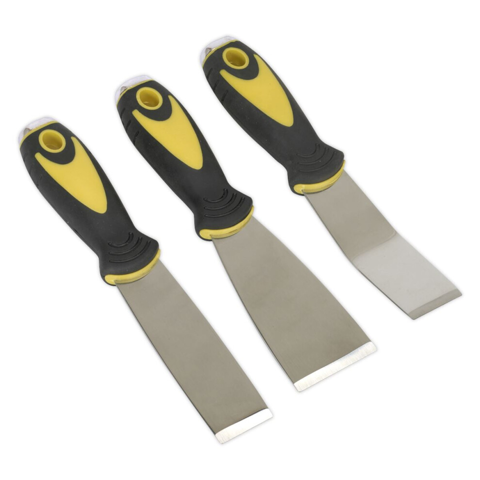 Sealey Siegen Scraper Set with Hammer Cap 3pc S0856
