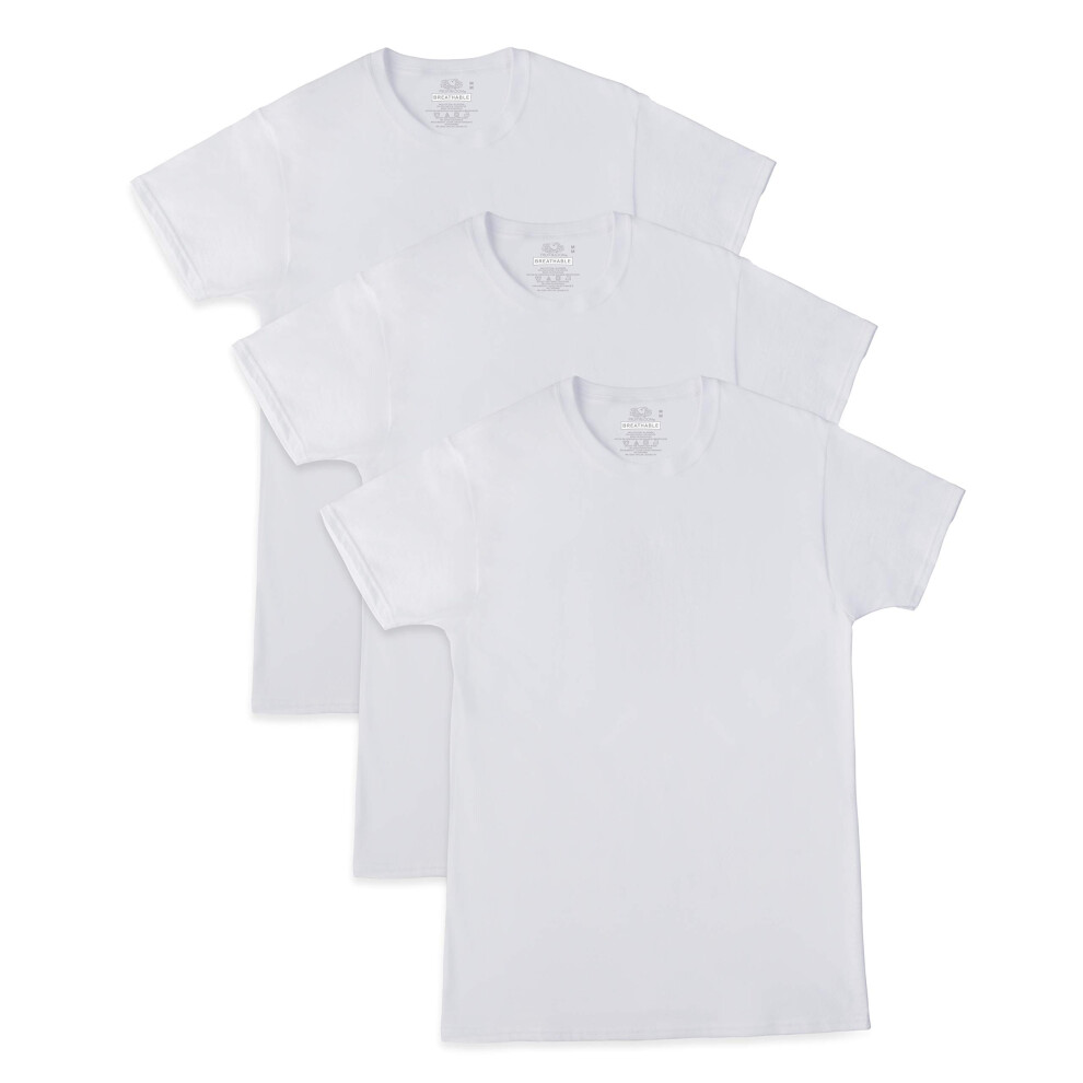 Fruit Of The Loom Mens Cooling Undershirts  Quick Dry & Moisture Wicki