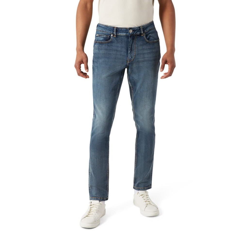 DKNY Mens Jeans Slim Fit Jeans for Men - Slim Fit Men's Stretch Jeans