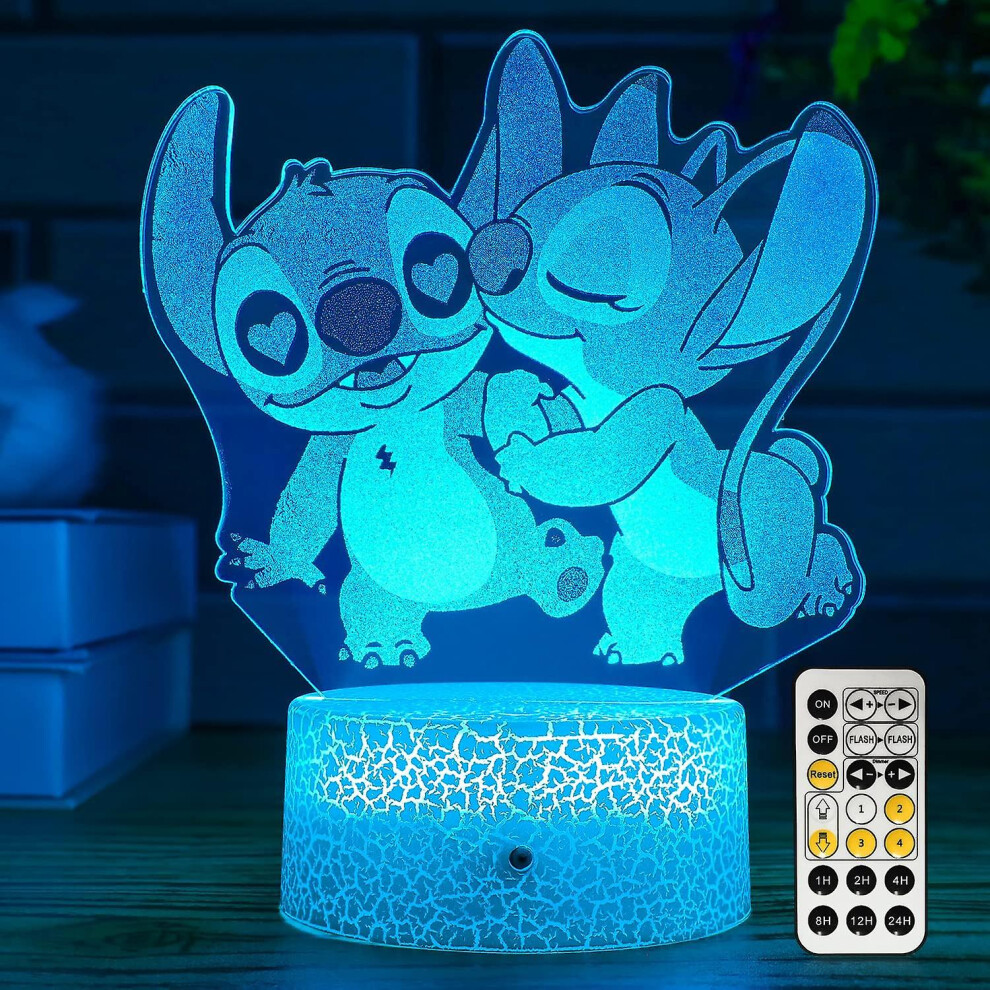 Stitch Gifts For Girls Stitch Night Light With Timer Remote