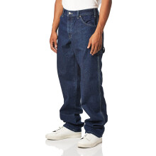 Dickies mens Relaxed Fit Carpenter jeans Indigo Blue 42W x 32L US