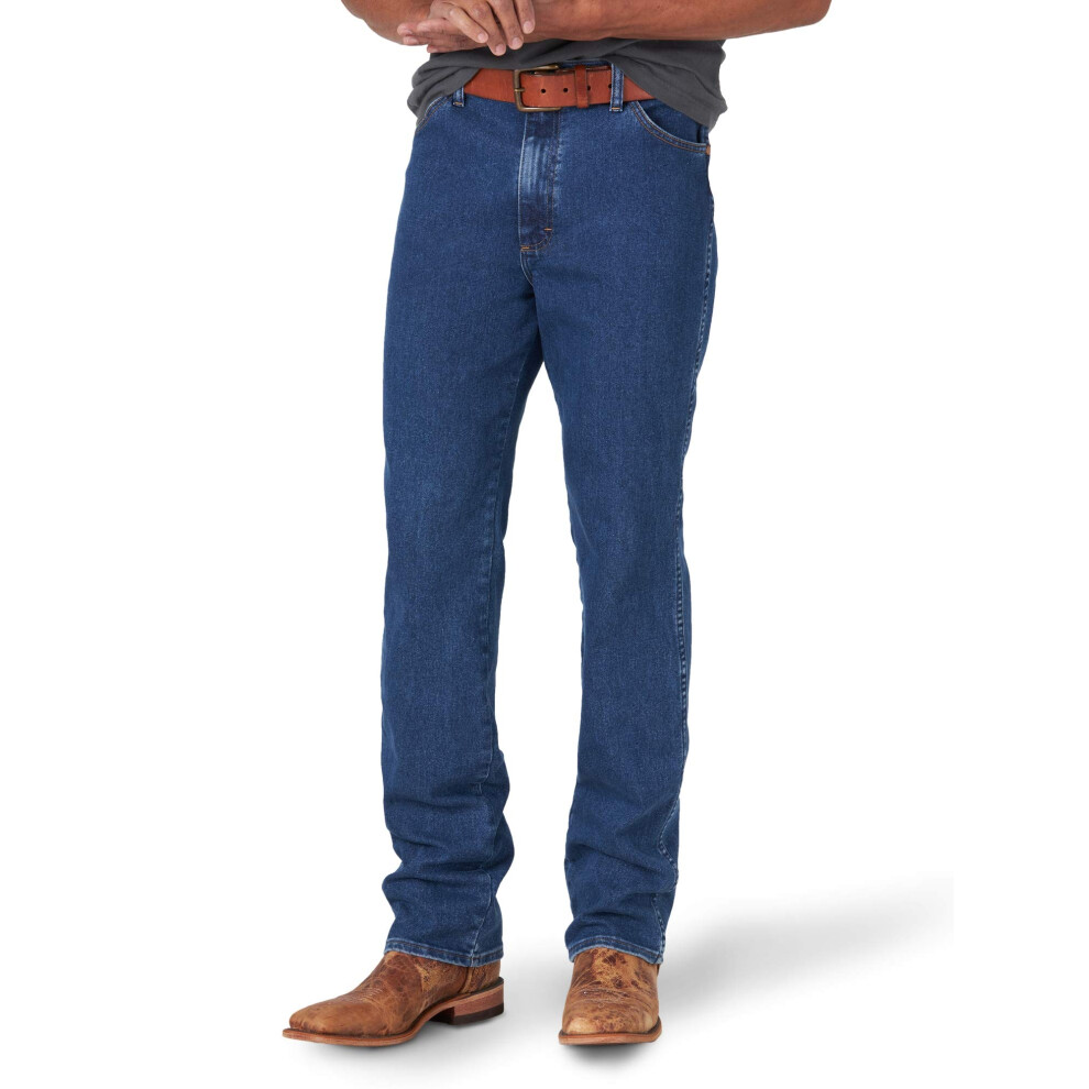 Wrangler Men's Cowboy Cut Active Flex Slim Fit Jean