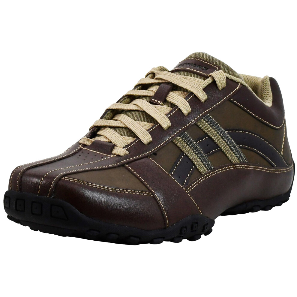 Skechers USA Men's Citywalk Malton Oxford Sneaker Brown 13 M US