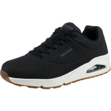 Skechers Heren Uno Stand On Air Oxford Zwart 8