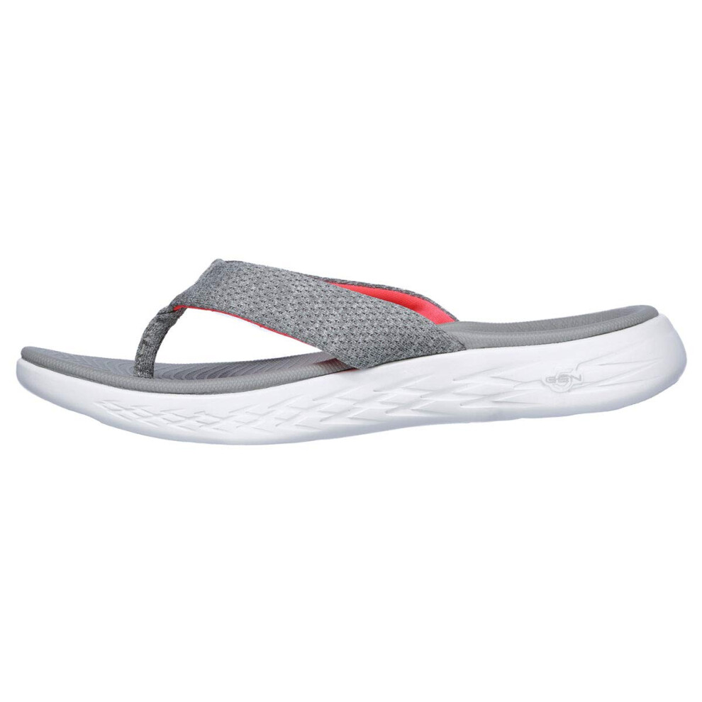 Skechers Performance Women's on-the-Go 600-15304 Flip-Flop gray/pink 1