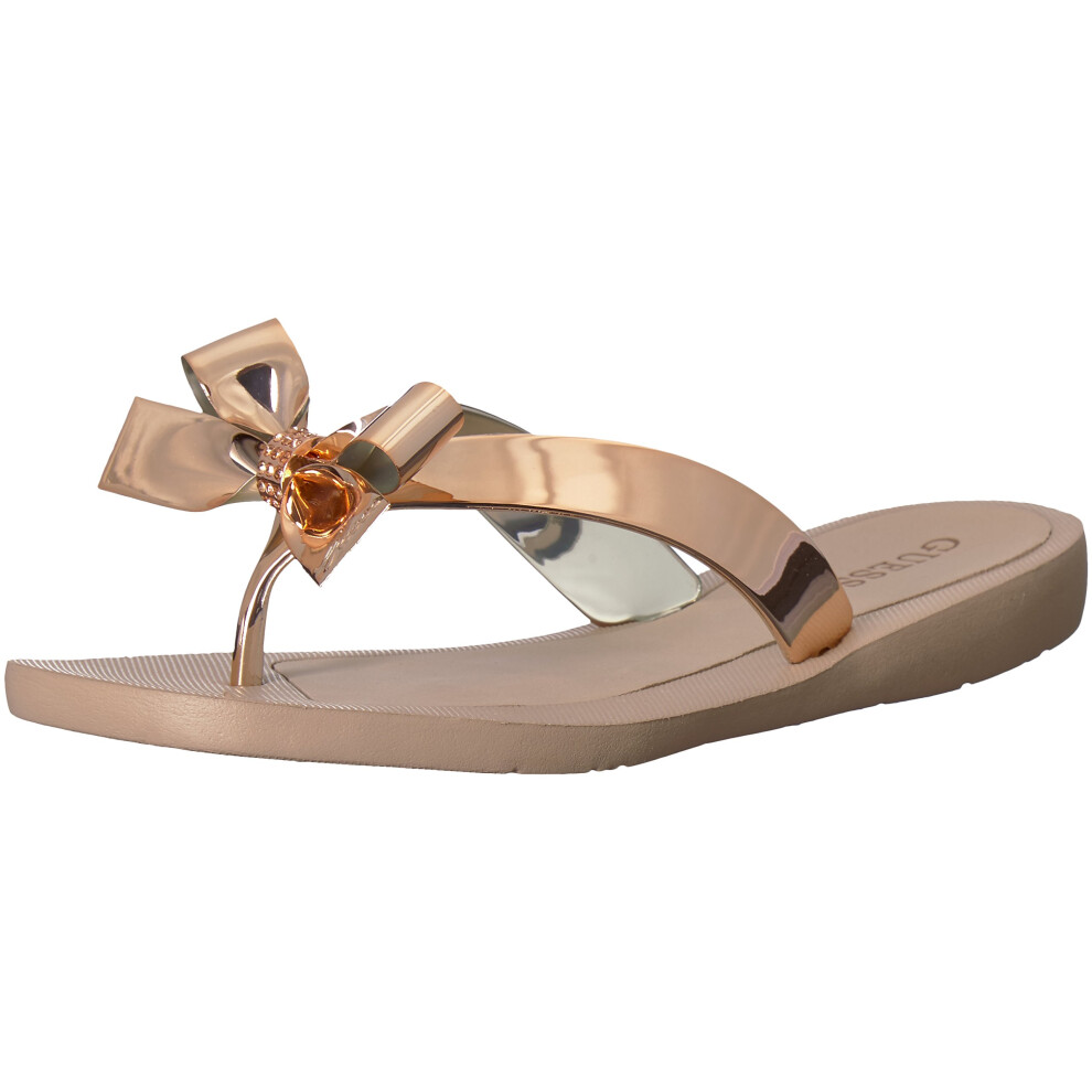 Guess Women's TUTU Sandal  Rose Gold 716  8