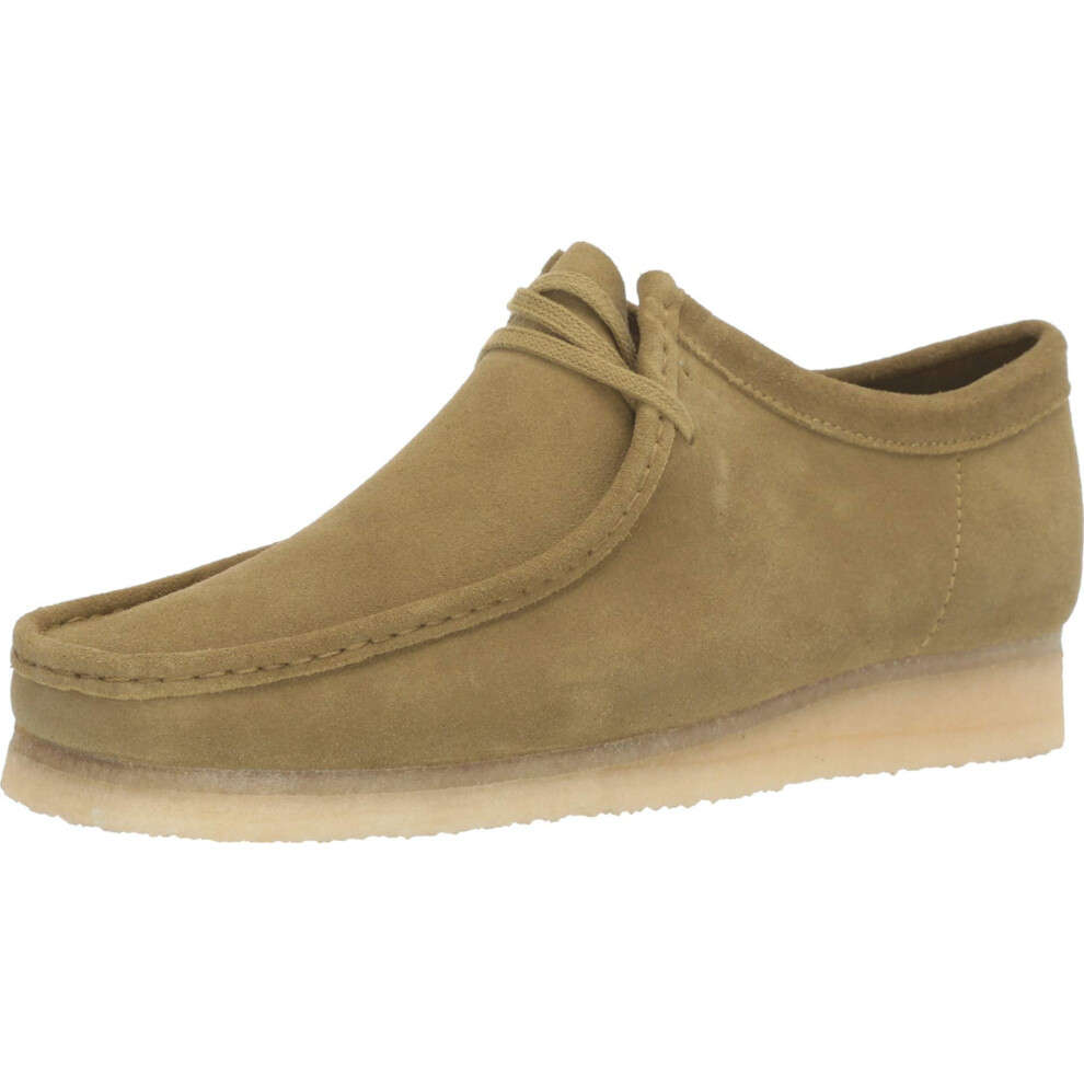 Clarks Men's Wallabee Moccasin  Khaki Suede  13 M US