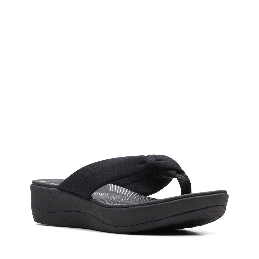 Clarks Women's Casual Sandal  Black/Black  7