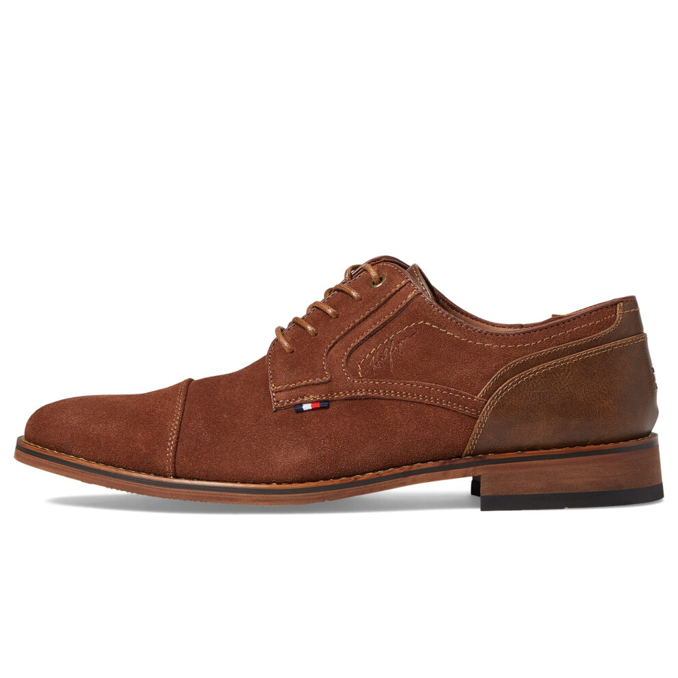 Tommy Hilfiger Men's Banly Oxford  Medium Brown Suede 210  11.5M