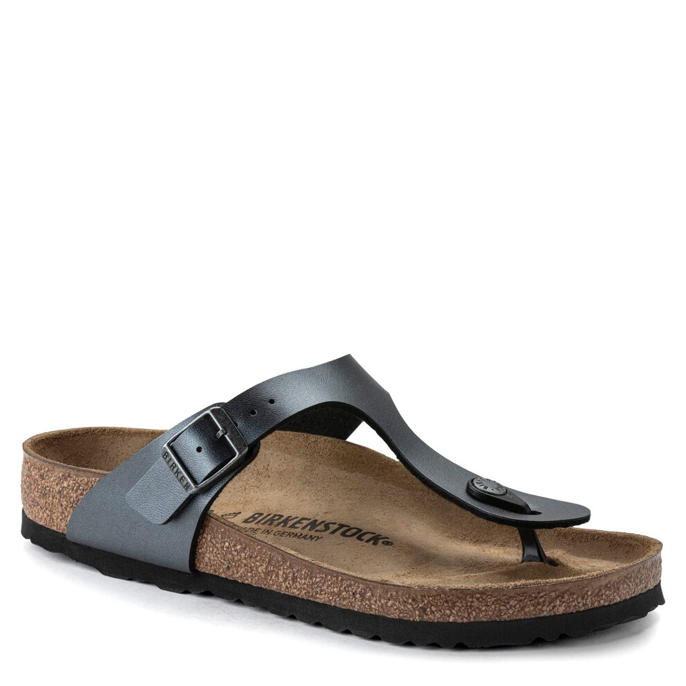 Birkenstock 1021428141 Gizeh Bf Metallic Black R 41