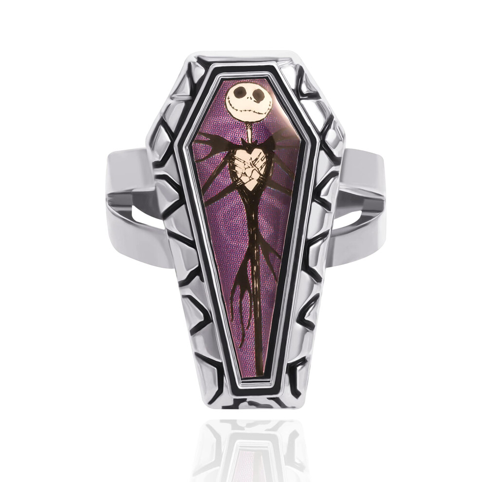 Disney The Nightmare Before Christmas Womens Ring Size 7 - Jack Skelli