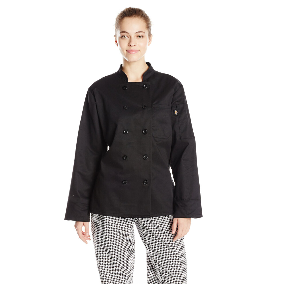 Dickies Chef Women's Bettina Coat  Black  Large