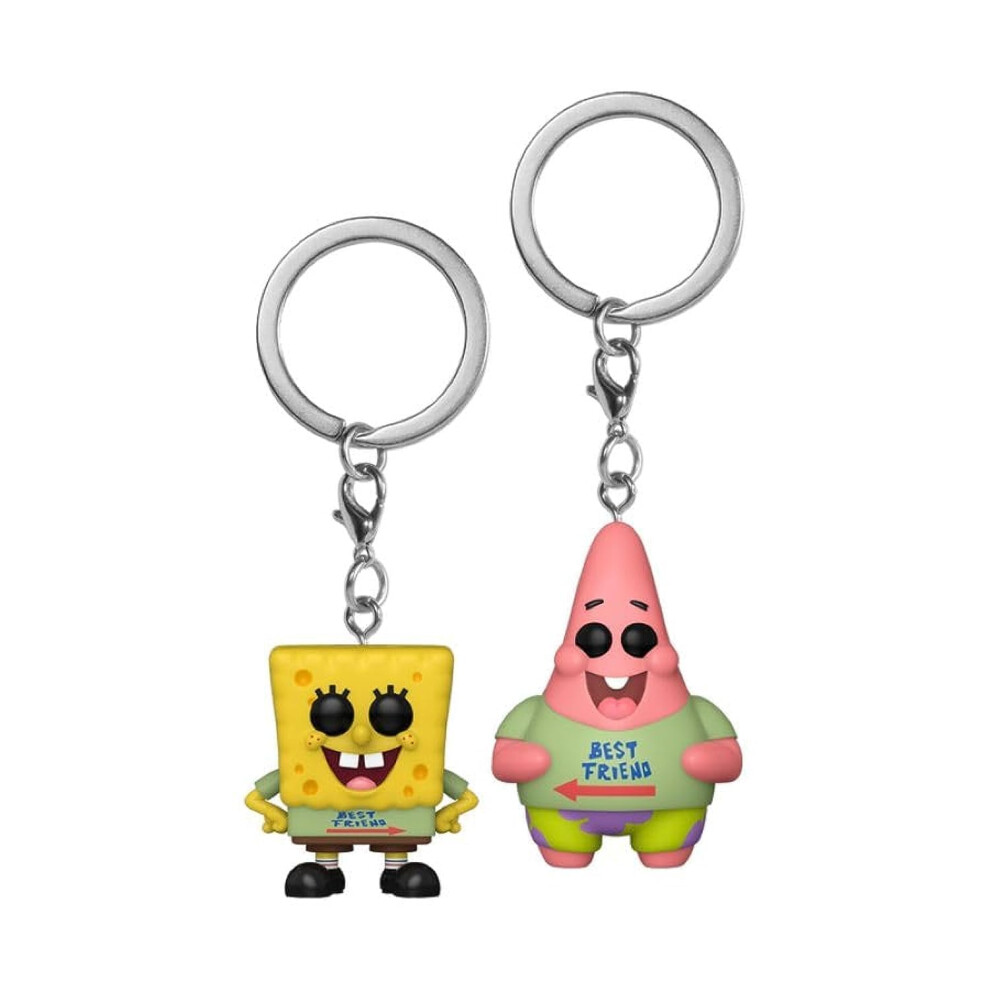 Funko Spongebob and Patrick - Keychain - Spongebob Squarepants - Boxlu