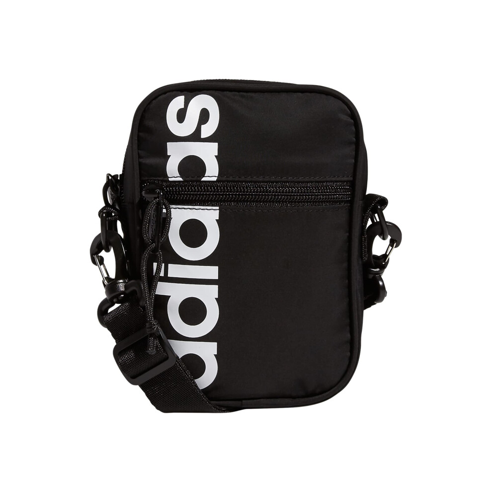 adidas Unisex Core Festival Crossbody  Black/White  One Size