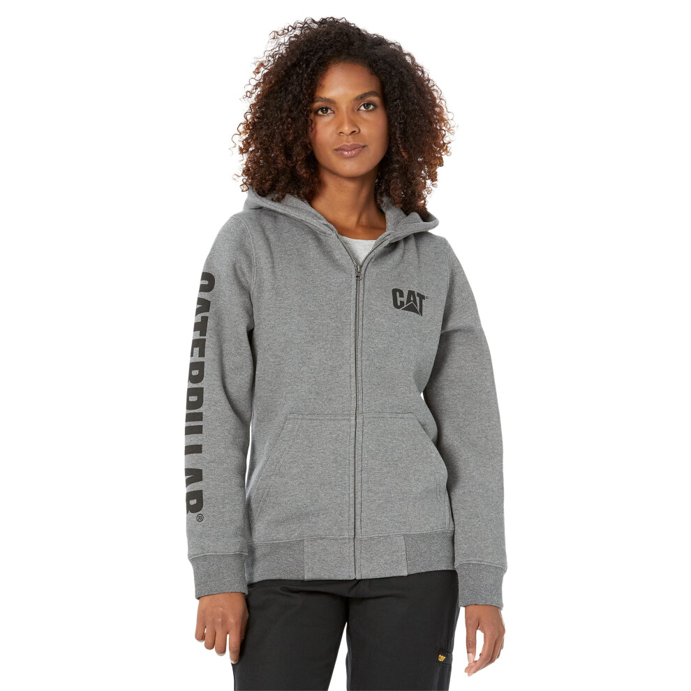 CAT Women's 1050005 Women's Trademark Banner Full Zip Hoodie - Small -