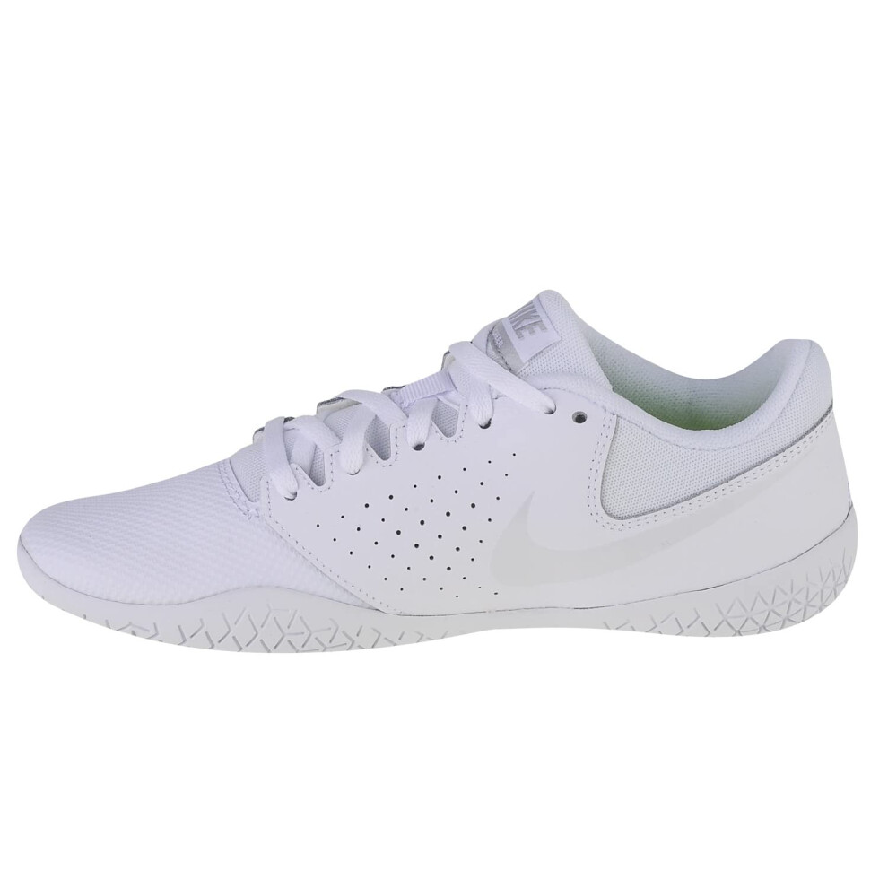 Nike Women's Sideline IV Cheerleading Shoe White/Pure Platinum Size 8.